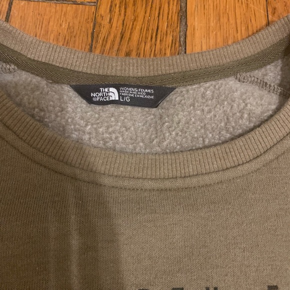 the north face women's slammin fleece crew long sleeve shirt